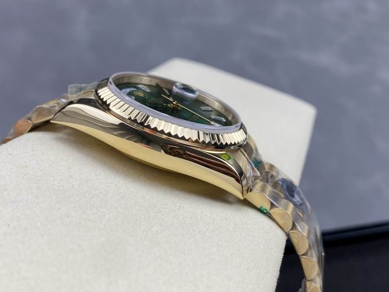 Rolex day date green